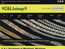 Tablet Screenshot of candlexchange.net
